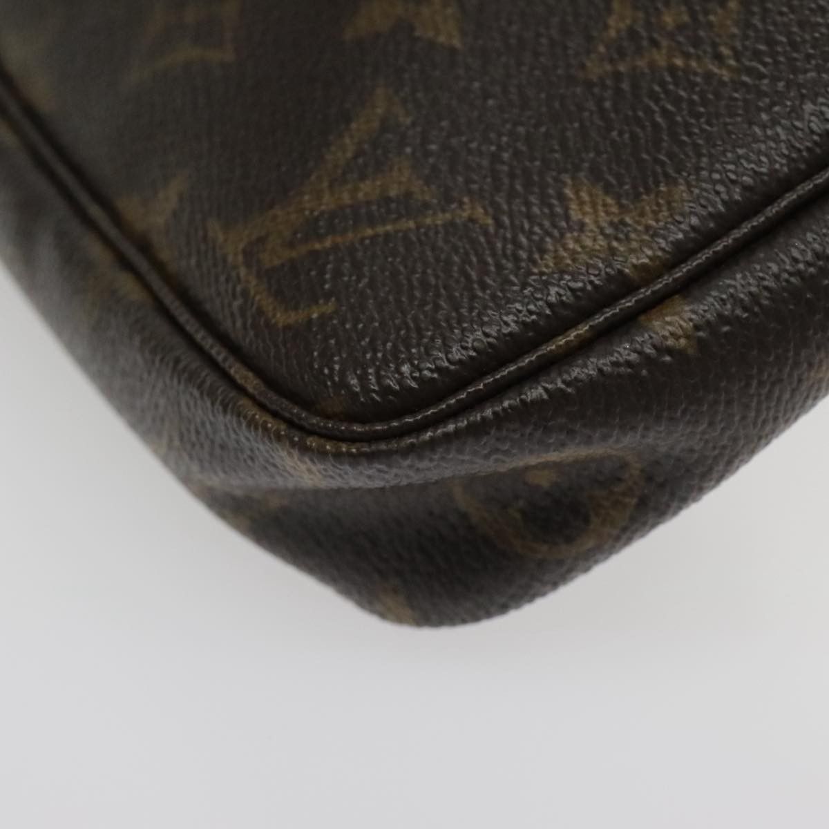 Louis Vuitton Pochette Accessoire Brown Canvas Clutch Bag (Pre-Owned) Size ONE SIZE - 5 Thumbnail