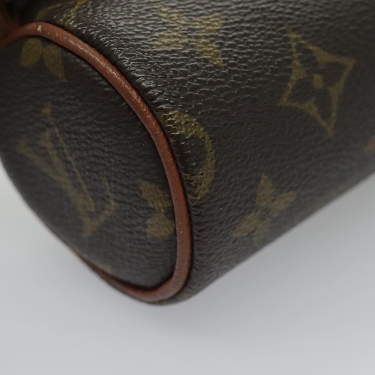 Louis Vuitton Mini Baby Papillon Brown Canvas Clutch Bag (Pre-Owned) Size ONE SIZE - 6 Thumbnail
