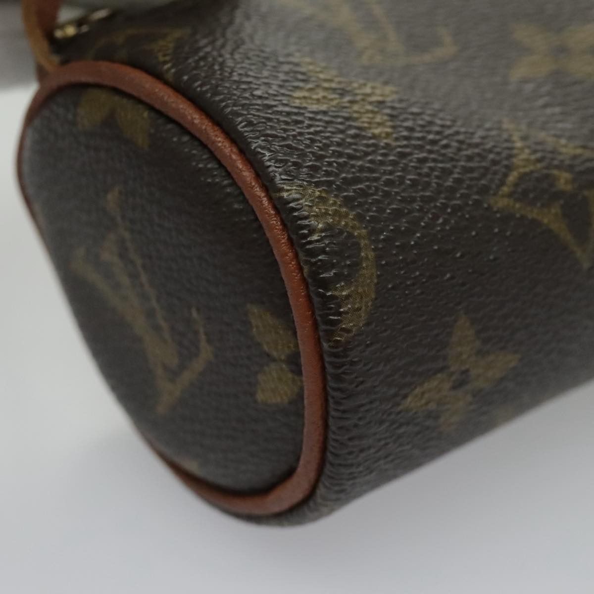 Louis Vuitton Mini Baby Papillon Brown Canvas Clutch Bag (Pre-Owned) Size ONE SIZE - 9 Thumbnail