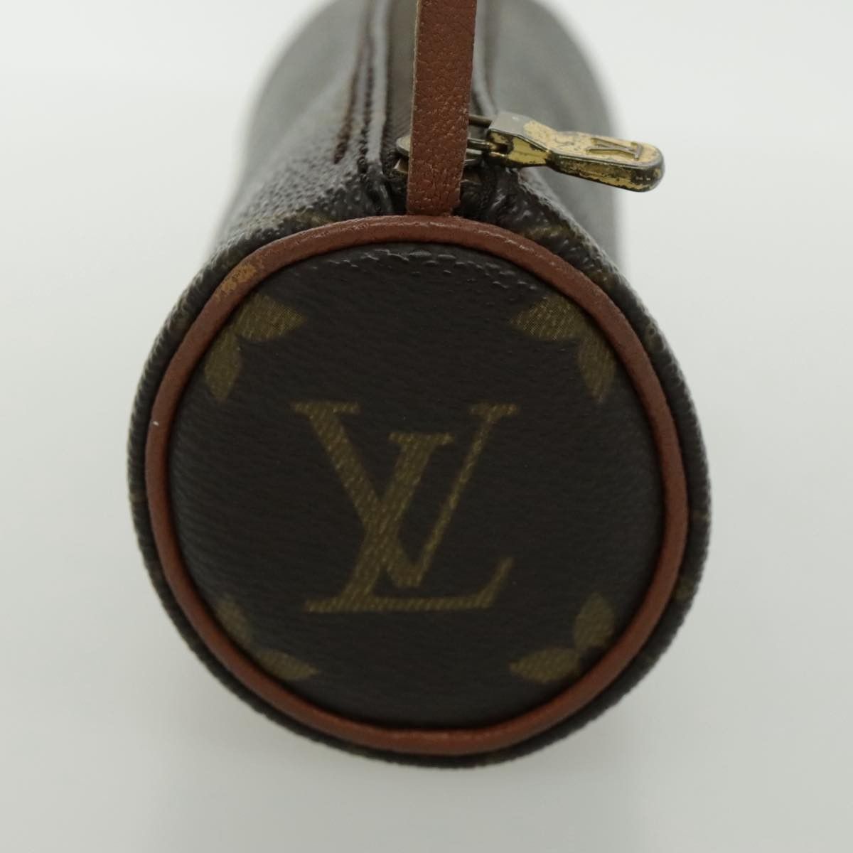 Louis Vuitton Mini Baby Papillon Brown Canvas Clutch Bag (Pre-Owned) Size ONE SIZE - 4 Thumbnail