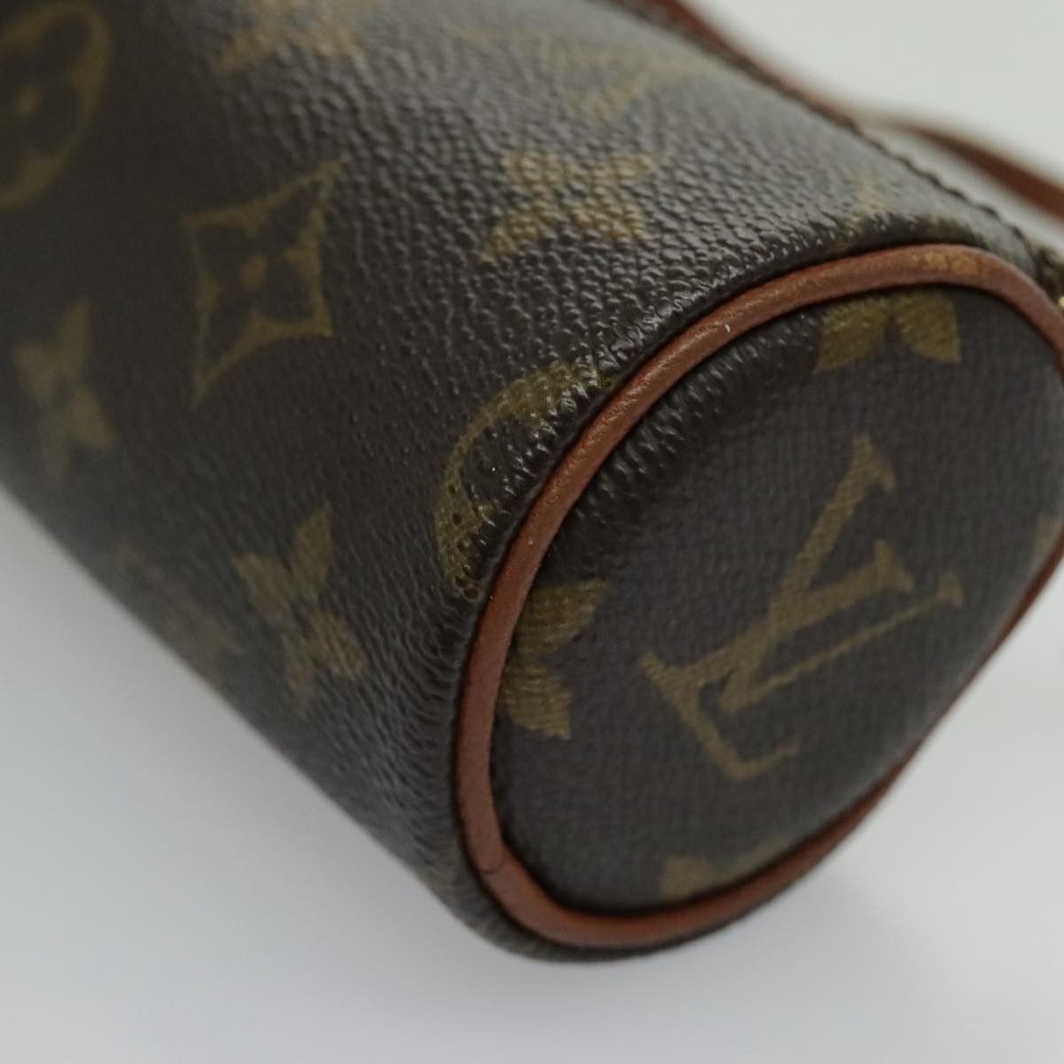 Louis Vuitton Mini Baby Papillon Brown Canvas Clutch Bag (Pre-Owned) Size ONE SIZE - 7 Thumbnail
