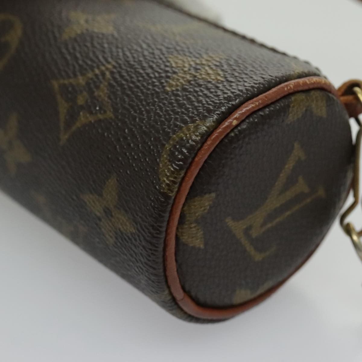 Louis Vuitton Mini Baby Papillon Brown Canvas Clutch Bag (Pre-Owned) Size ONE SIZE - 8 Thumbnail