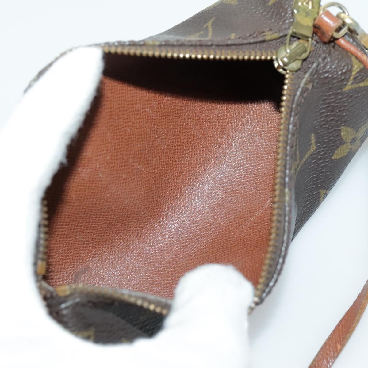 Louis Vuitton Mini Baby Papillon Brown Canvas Clutch Bag (Pre-Owned) Size ONE SIZE - 16 Thumbnail