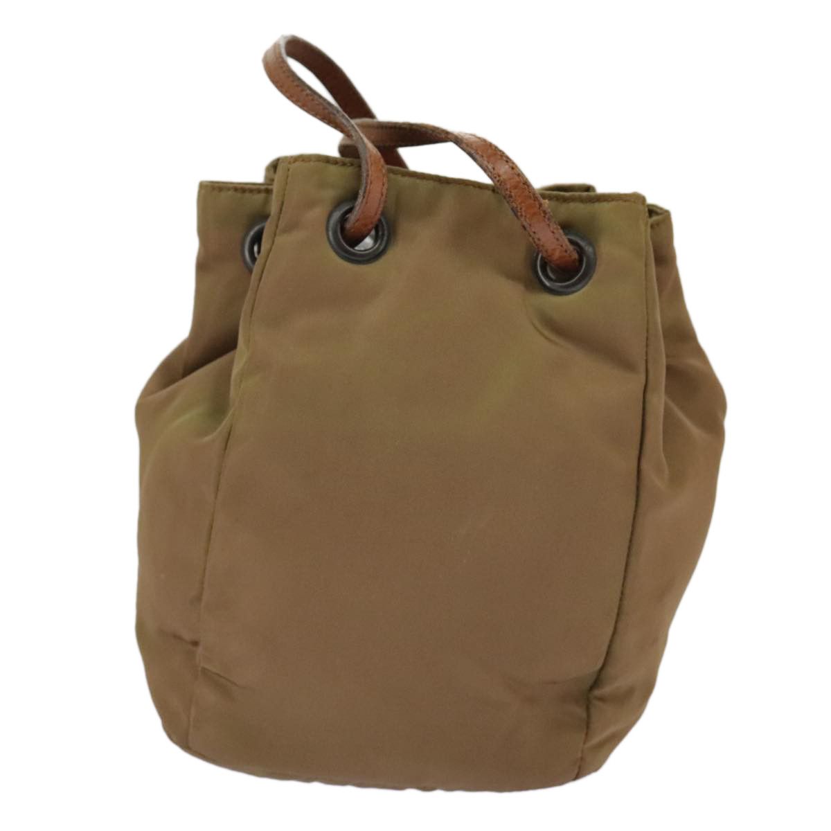 Prada Khaki Synthetic Shoulder Bag (Pre-Owned) Size ONE SIZE - 3 Thumbnail