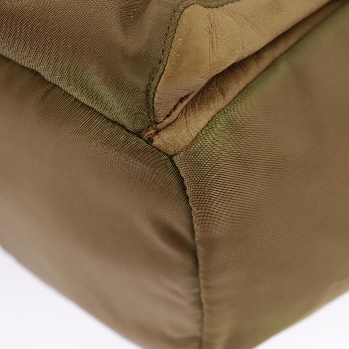 Prada Khaki Synthetic Shoulder Bag (Pre-Owned) Size ONE SIZE - 11 Thumbnail