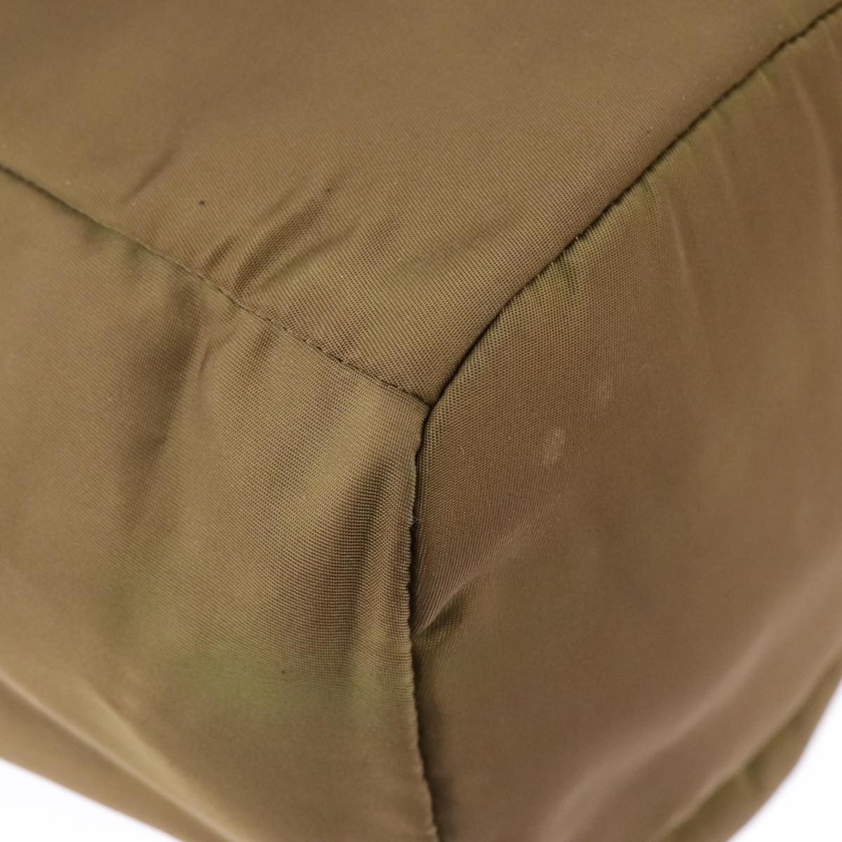 Prada Khaki Synthetic Shoulder Bag (Pre-Owned) Size ONE SIZE - 12 Thumbnail