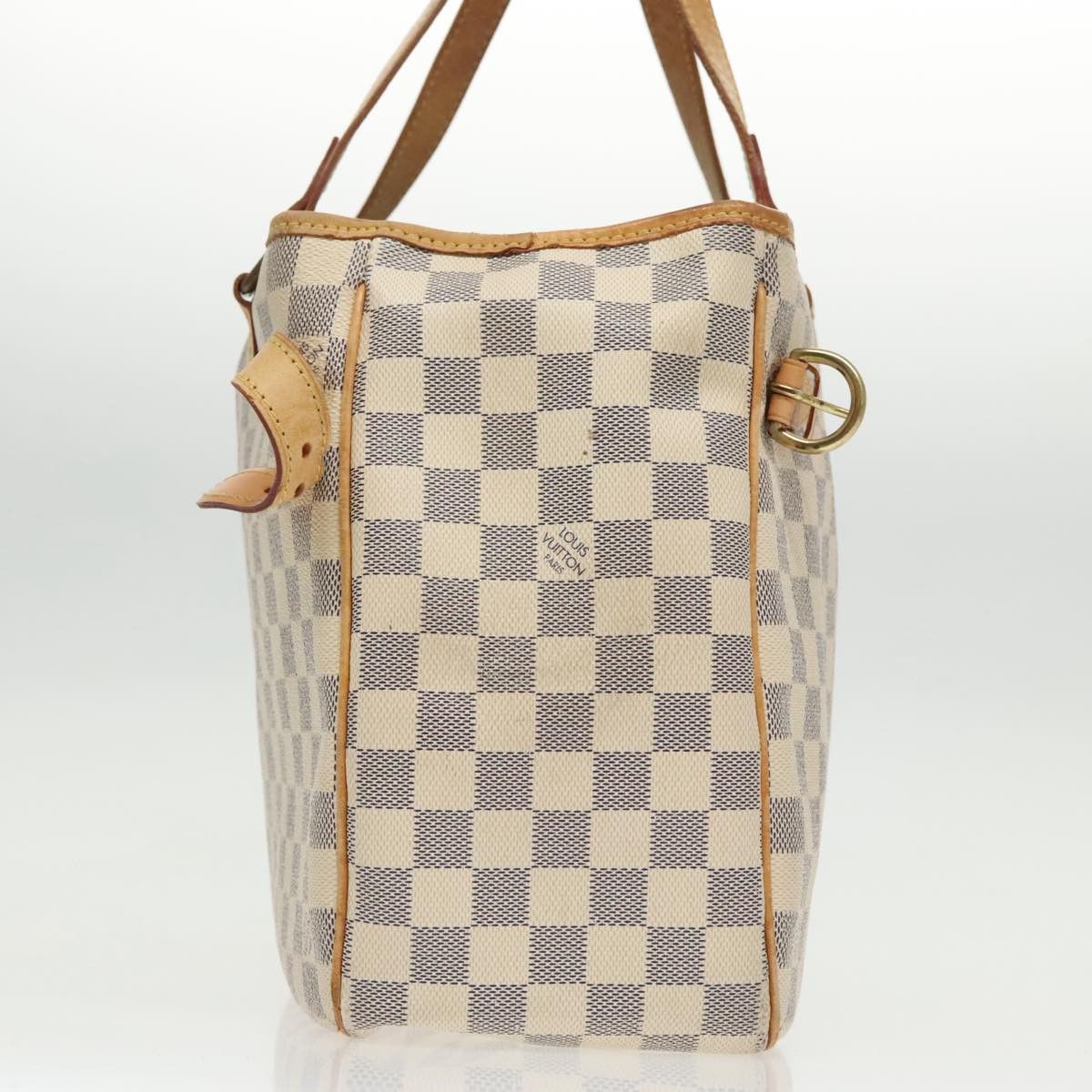 Louis Vuitton Batignolles Horizontal White Canvas Tote Bag (Pre-Owned) Size ONE SIZE - 4 Thumbnail