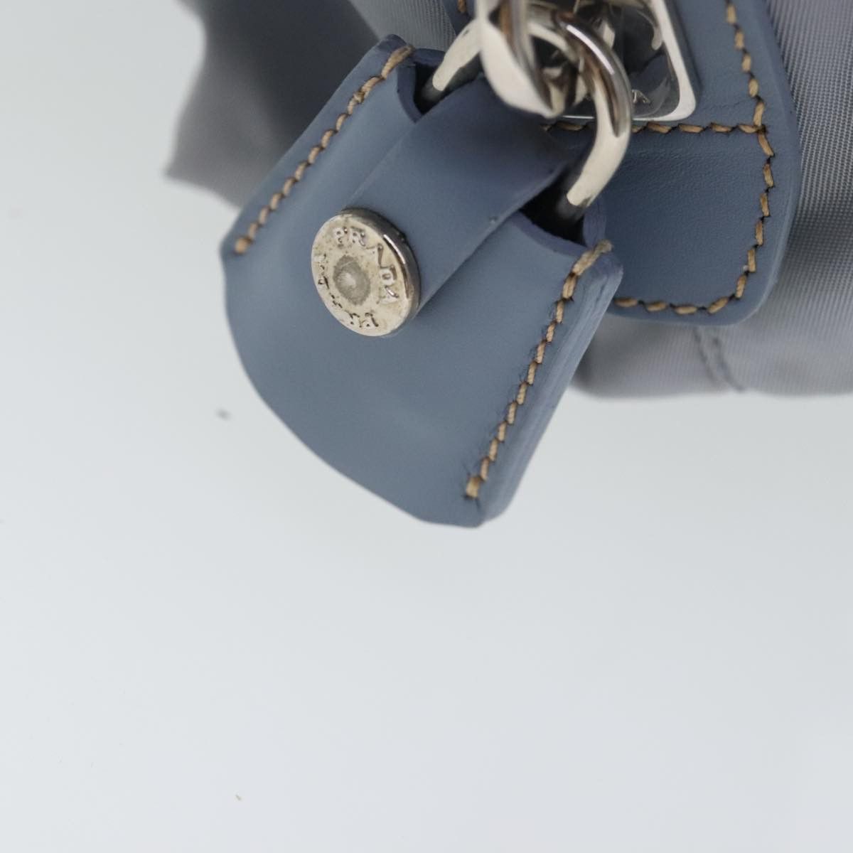 Prada Blue Synthetic Tote Bag (Pre-Owned) Size ONE SIZE - 7 Thumbnail