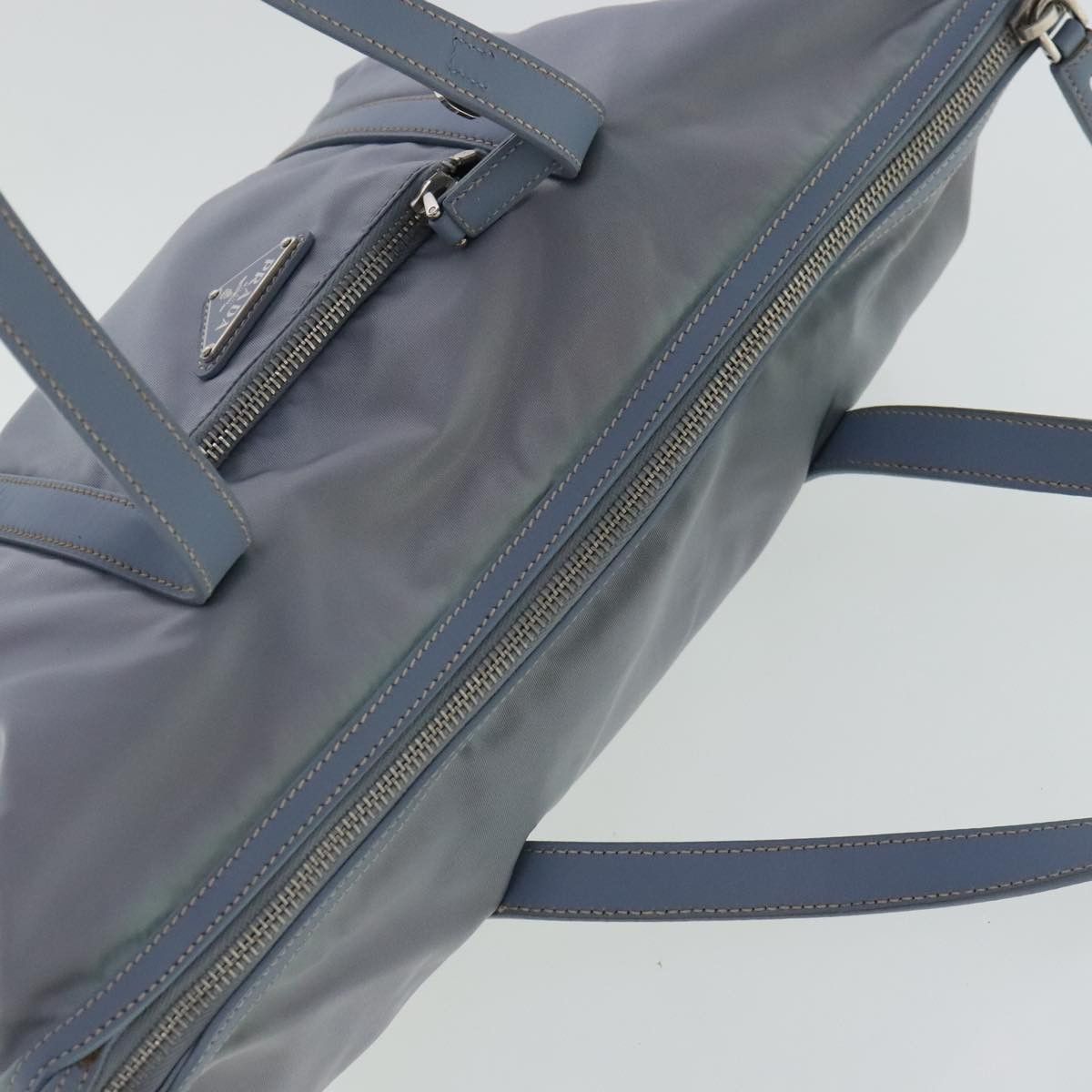 Prada Blue Synthetic Tote Bag (Pre-Owned) Size ONE SIZE - 20 Thumbnail