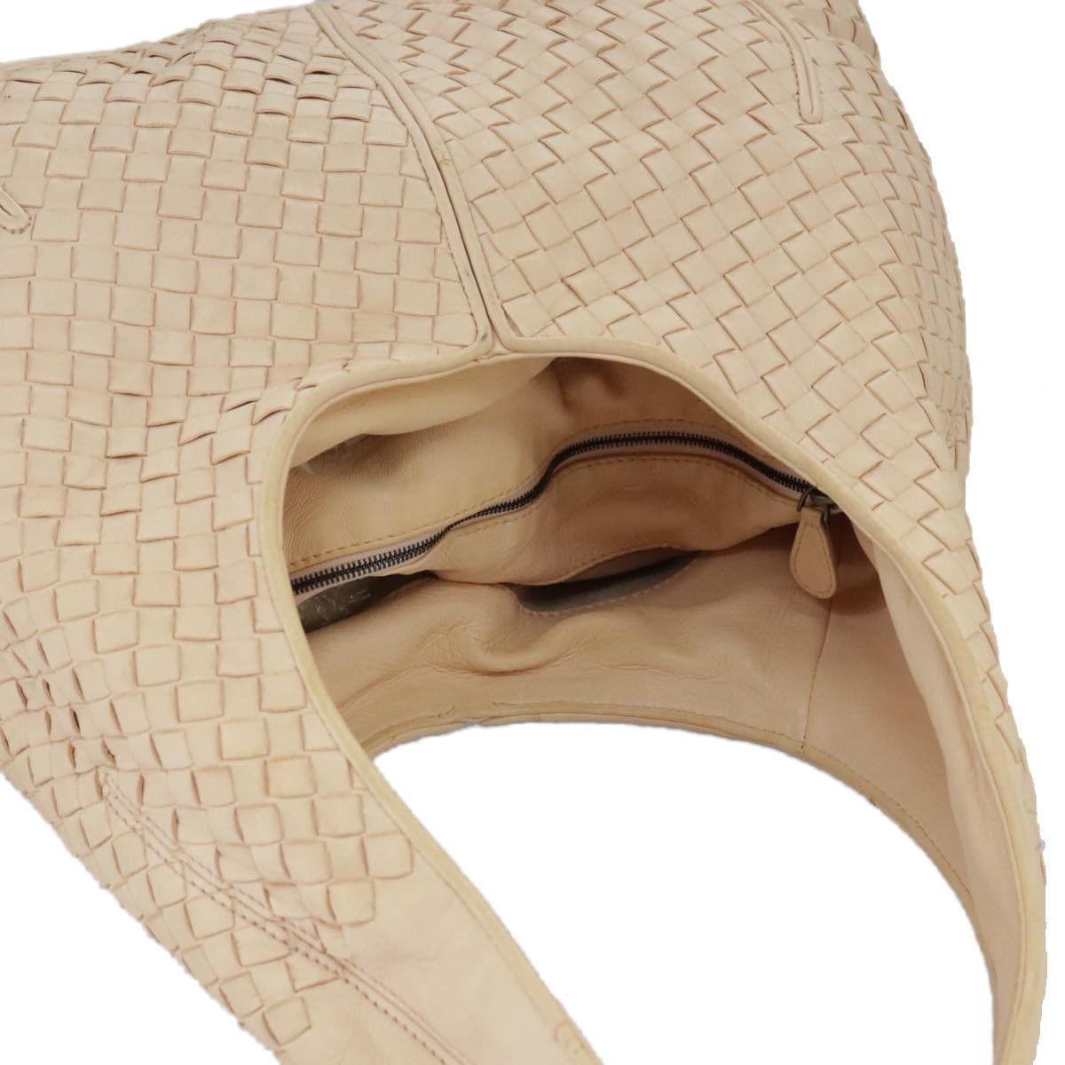 Bottega Veneta Intrecciato Pink Leather Shoulder Bag (Pre-Owned) Size ONE SIZE - 5 Thumbnail
