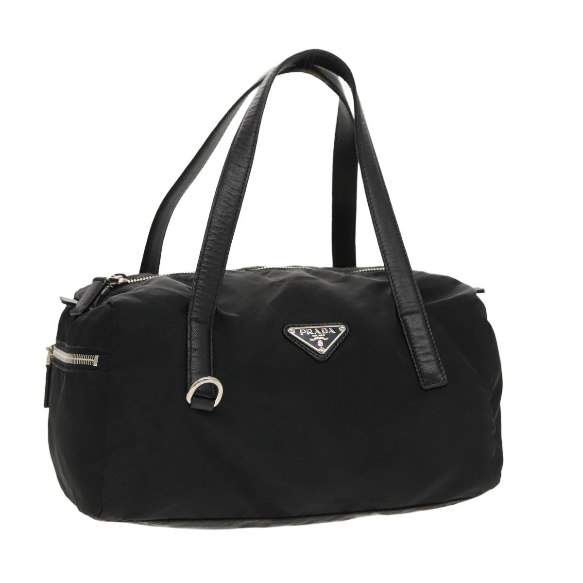 Prada Re-Nylon Black Synthetic Handbag (Pre-Owned) Size ONE SIZE - 20 Thumbnail
