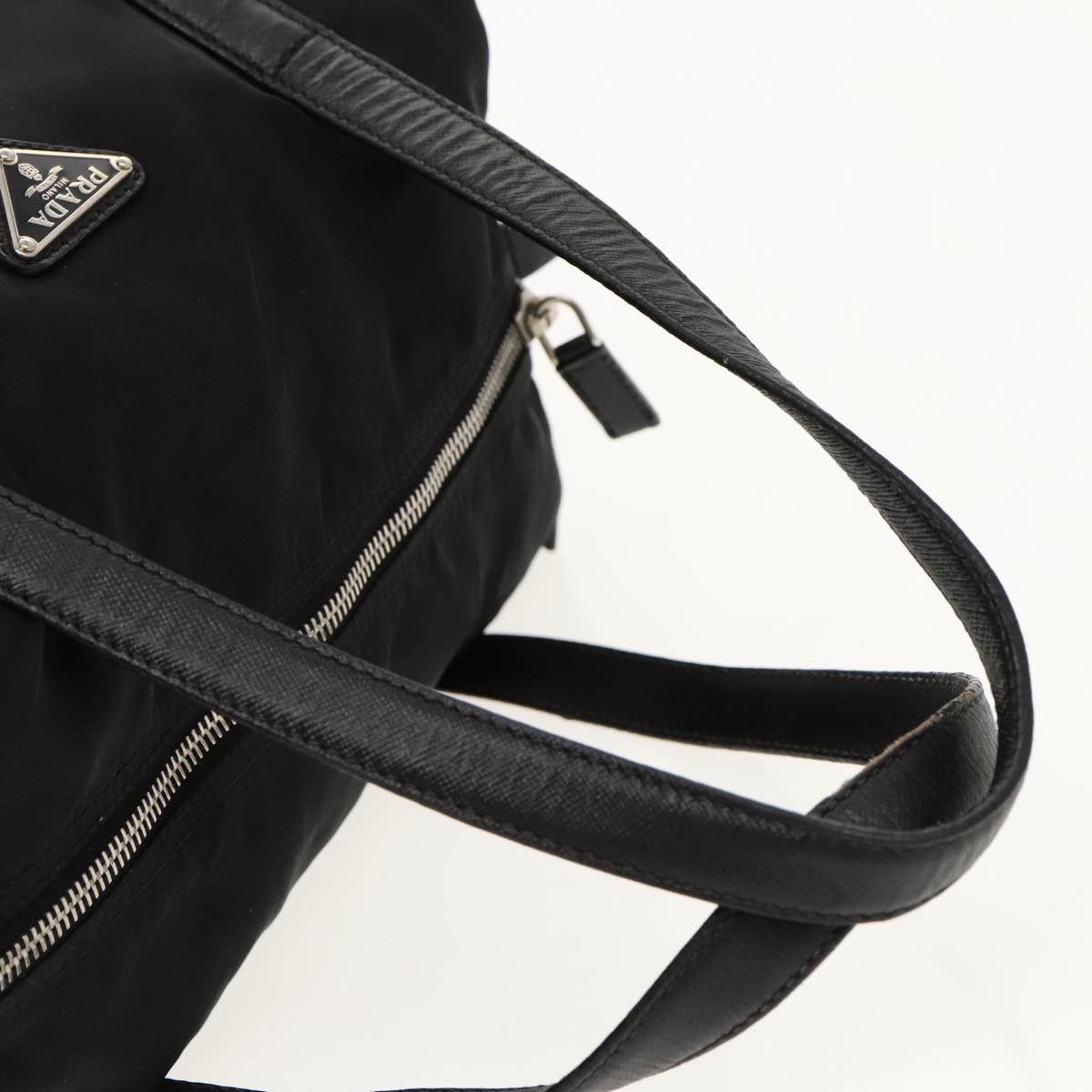 Prada Re-Nylon Black Synthetic Handbag (Pre-Owned) Size ONE SIZE - 12 Thumbnail