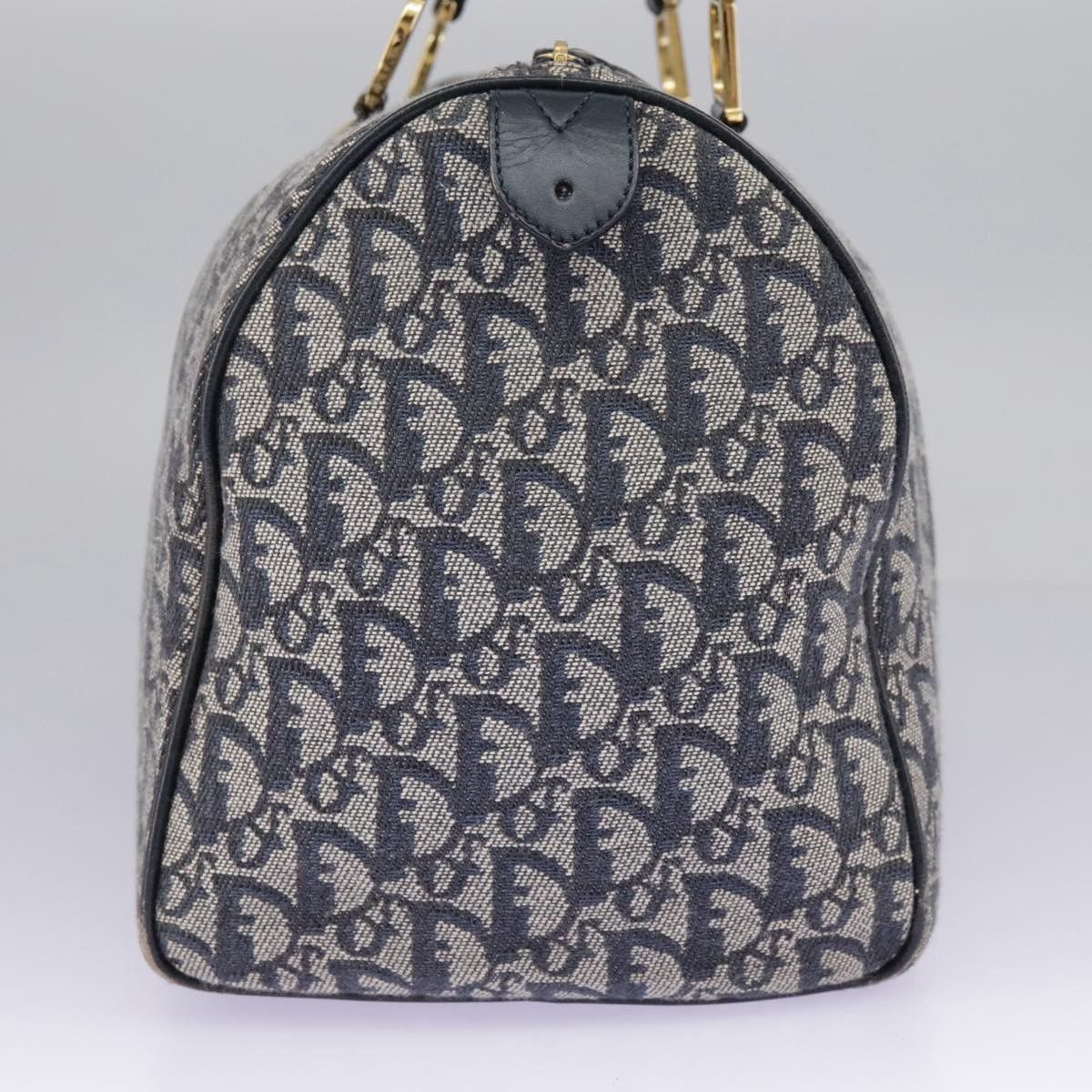Dior Trotter Navy Canvas Travel Bag (Pre-Owned) Size ONE SIZE - 5 Thumbnail