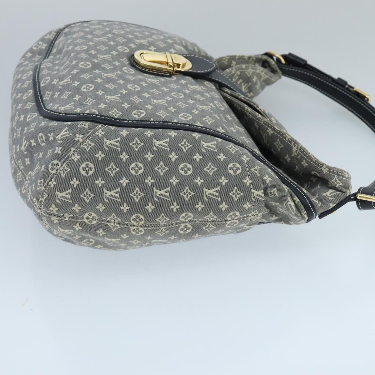 Louis Vuitton Romance Grey Canvas Shoulder Bag (Pre-Owned) Size ONE SIZE - 4 Thumbnail