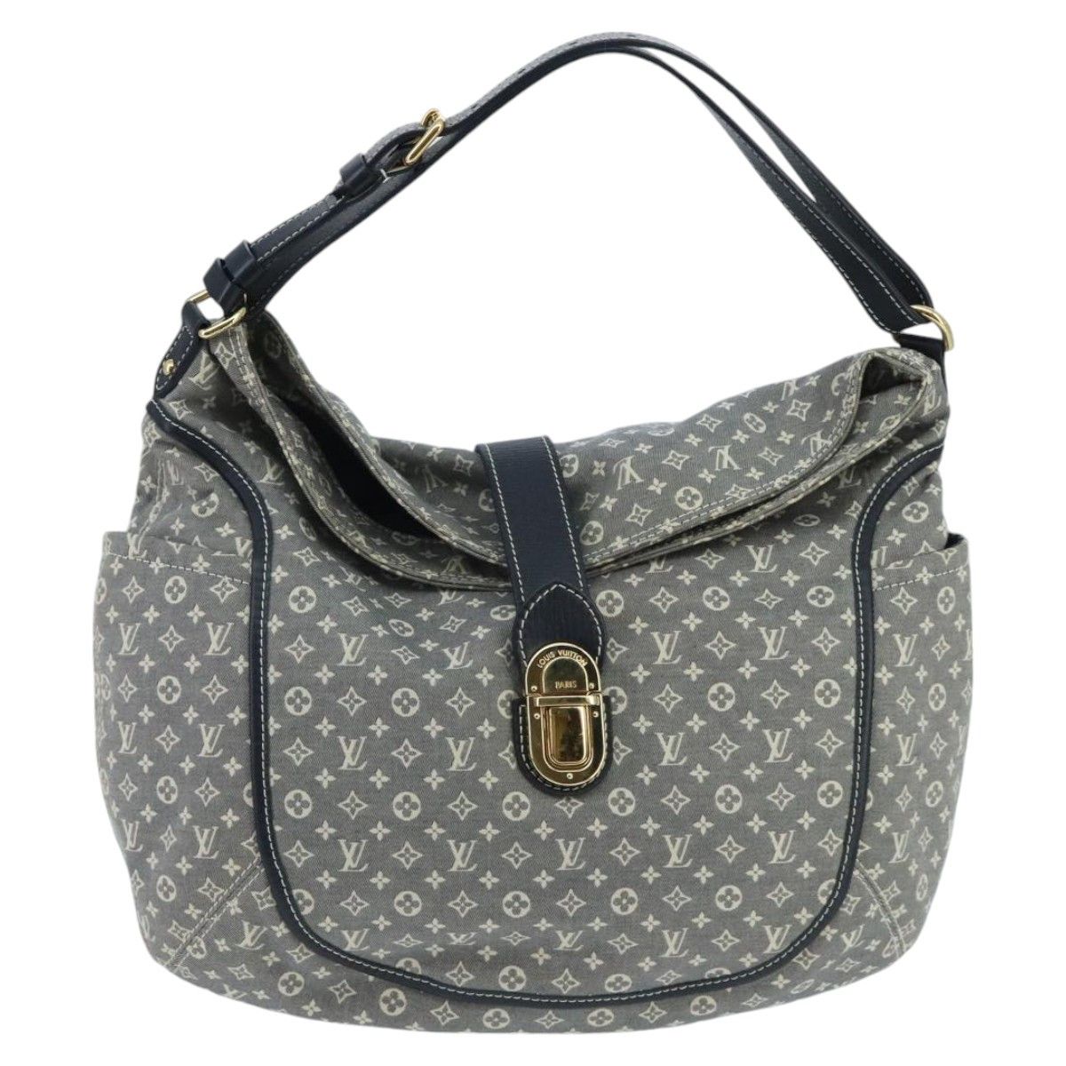Louis Vuitton Romance Grey Canvas Shoulder Bag (Pre-Owned) Size ONE SIZE - 2 Thumbnail