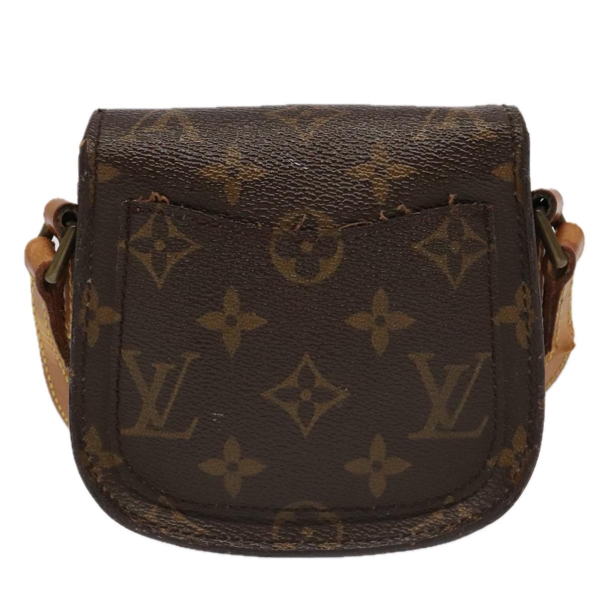 Louis Vuitton Saint Cloud Brown Canvas Shoulder Bag (Pre-Owned) Size ONE SIZE - 3 Thumbnail