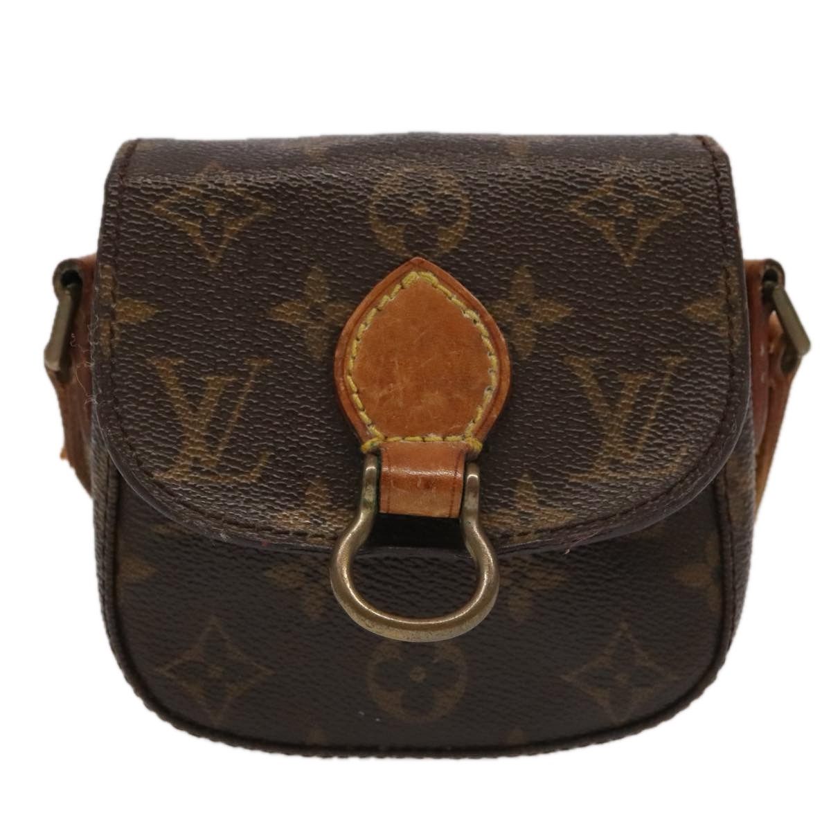 Louis Vuitton Saint Cloud Brown Canvas Shoulder Bag (Pre-Owned) Size ONE SIZE - 2 Thumbnail