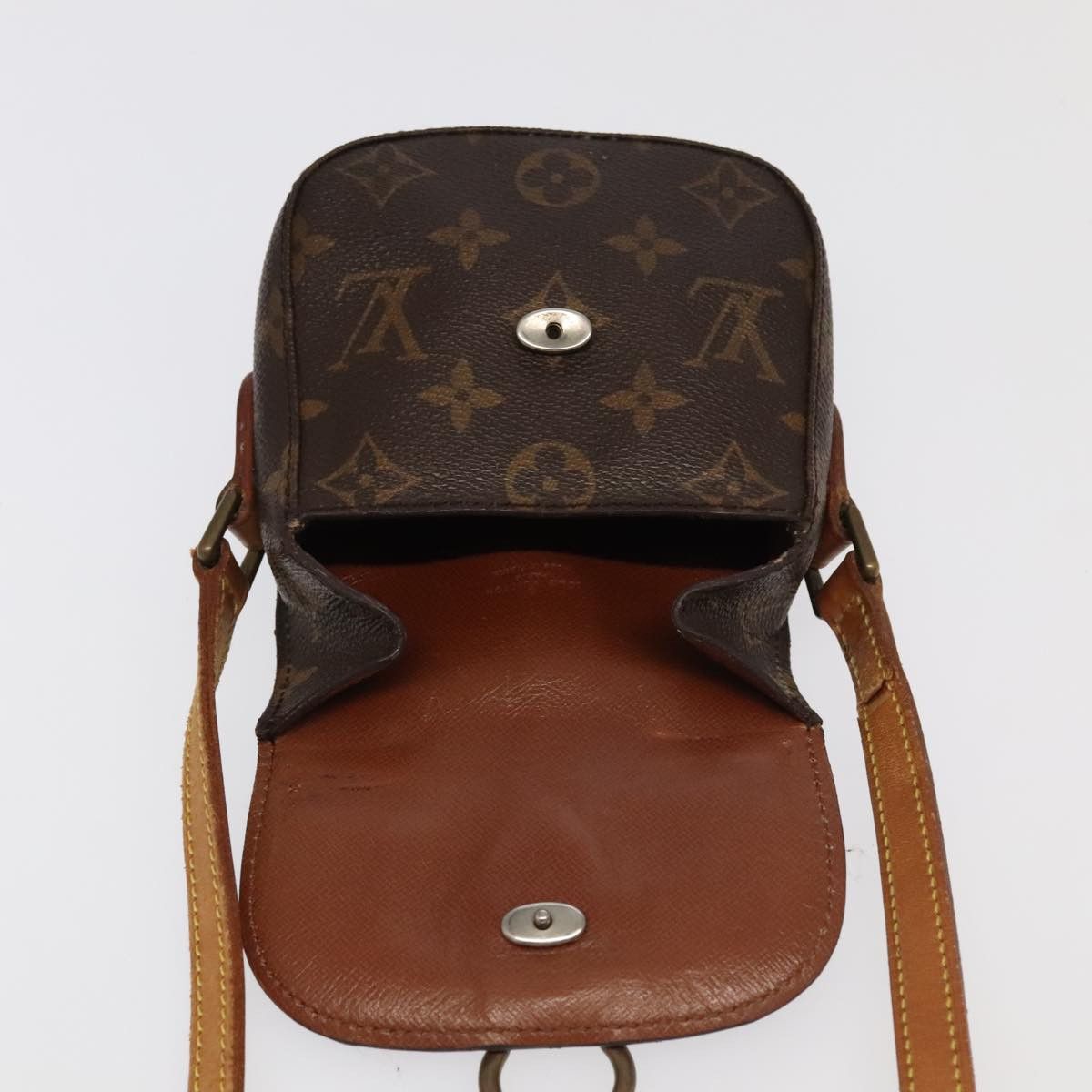 Louis Vuitton Saint Cloud Brown Canvas Shoulder Bag (Pre-Owned) Size ONE SIZE - 16 Thumbnail