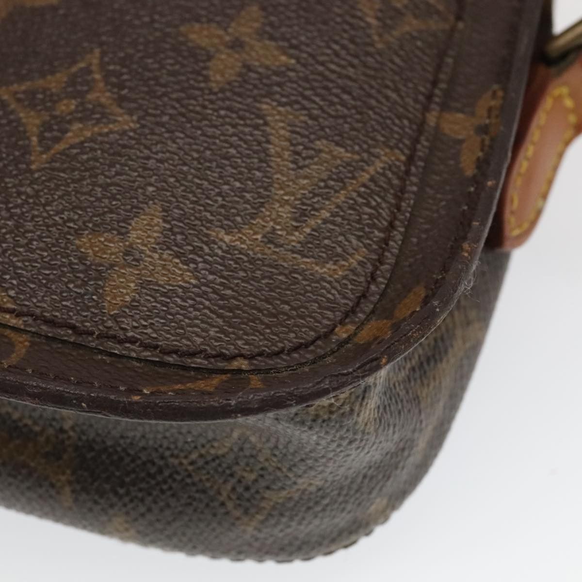Louis Vuitton Saint Cloud Brown Canvas Shoulder Bag (Pre-Owned) Size ONE SIZE - 13 Thumbnail