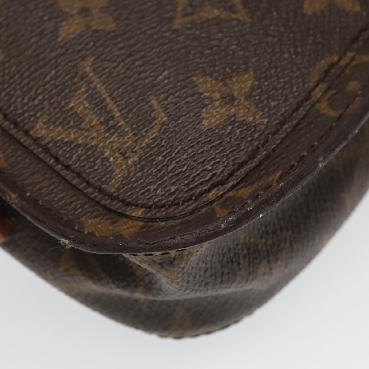 Louis Vuitton Saint Cloud Brown Canvas Shoulder Bag (Pre-Owned) Size ONE SIZE - 14 Thumbnail