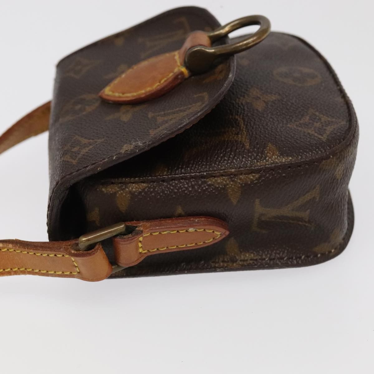 Louis Vuitton Saint Cloud Brown Canvas Shoulder Bag (Pre-Owned) Size ONE SIZE - 5 Thumbnail