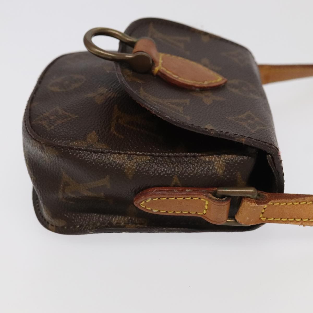 Louis Vuitton Saint Cloud Brown Canvas Shoulder Bag (Pre-Owned) Size ONE SIZE - 4 Thumbnail