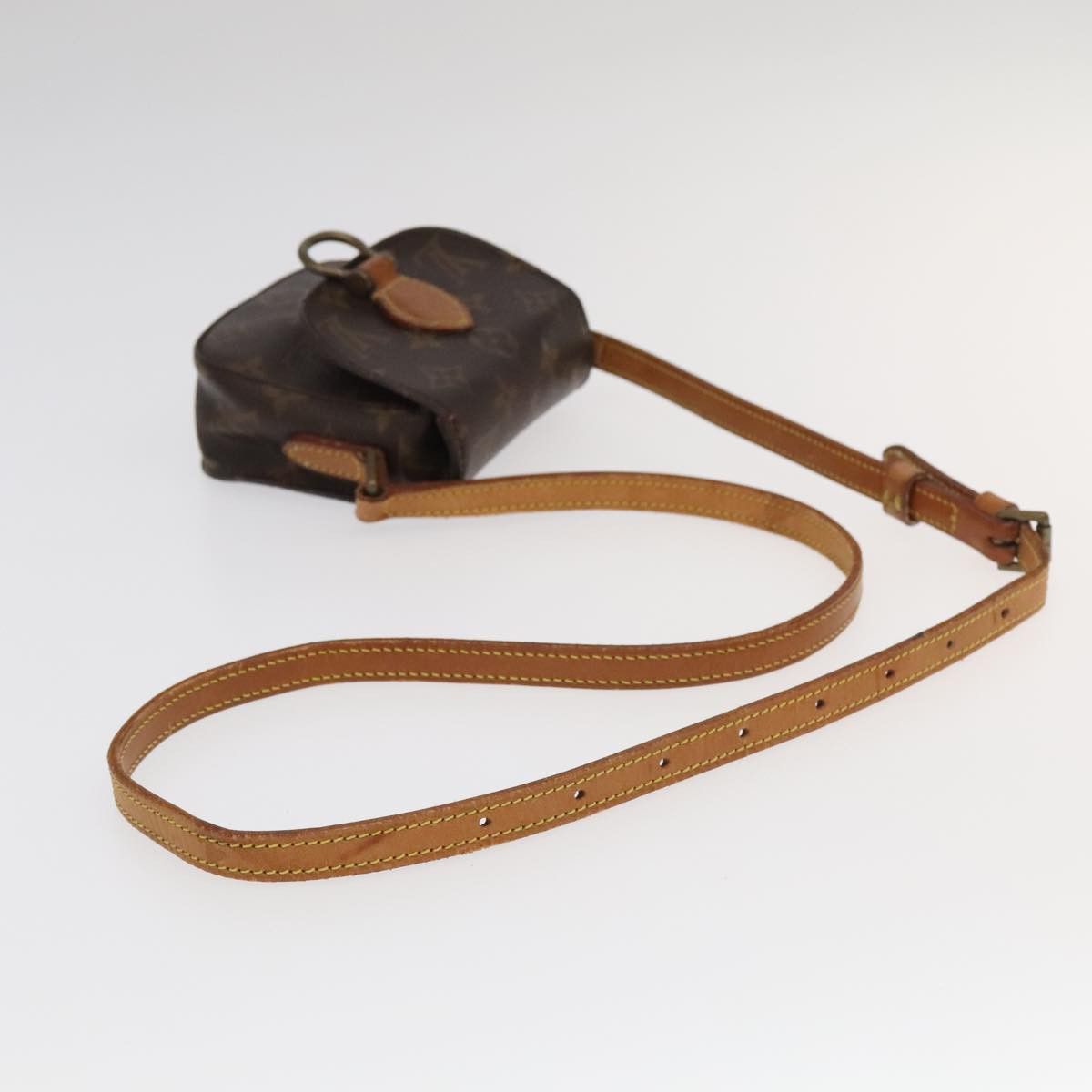 Louis Vuitton Saint Cloud Brown Canvas Shoulder Bag (Pre-Owned) Size ONE SIZE - 7 Thumbnail