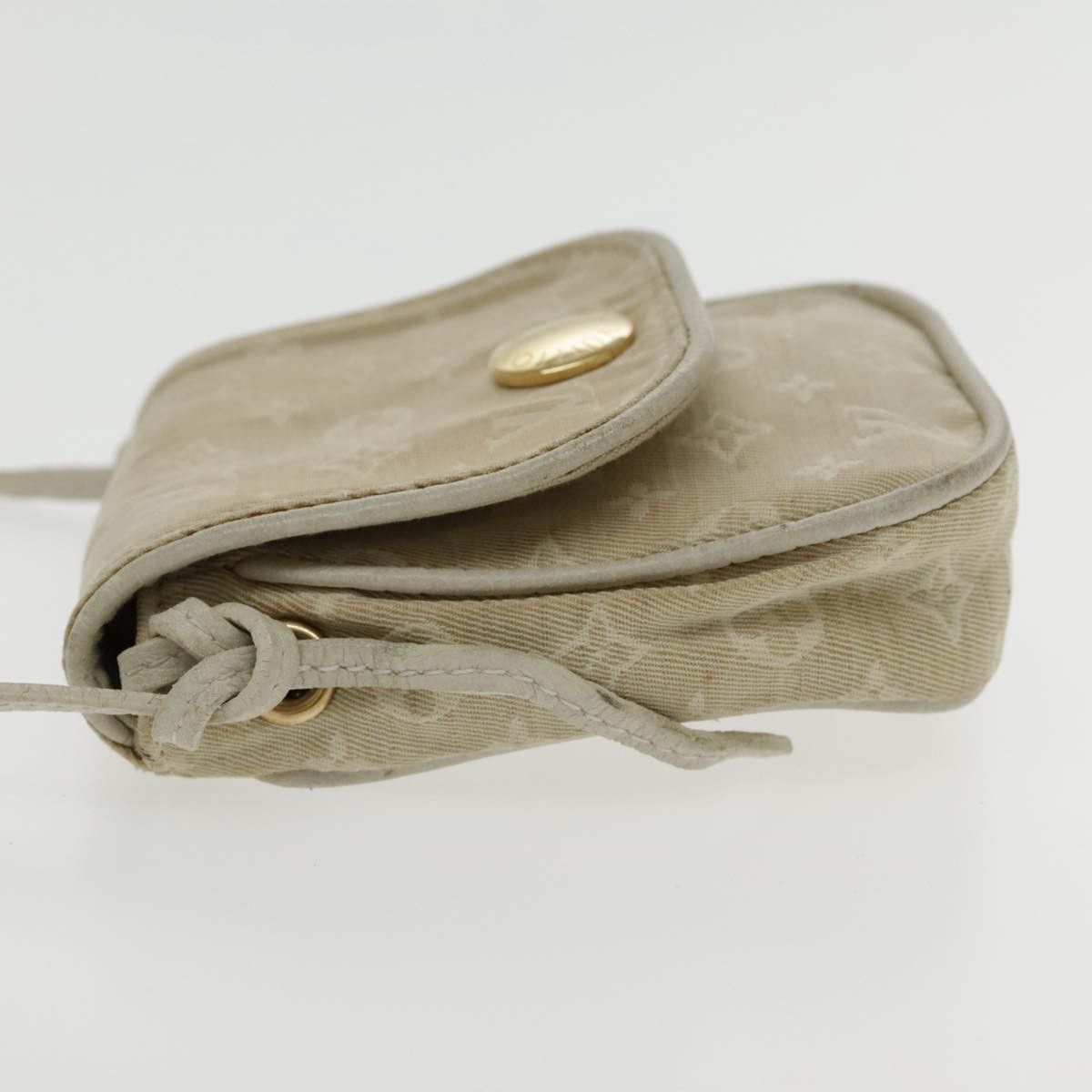 Louis Vuitton Mini Lin Beige Canvas Shoulder Bag (Pre-Owned) Size ONE SIZE - 3 Thumbnail