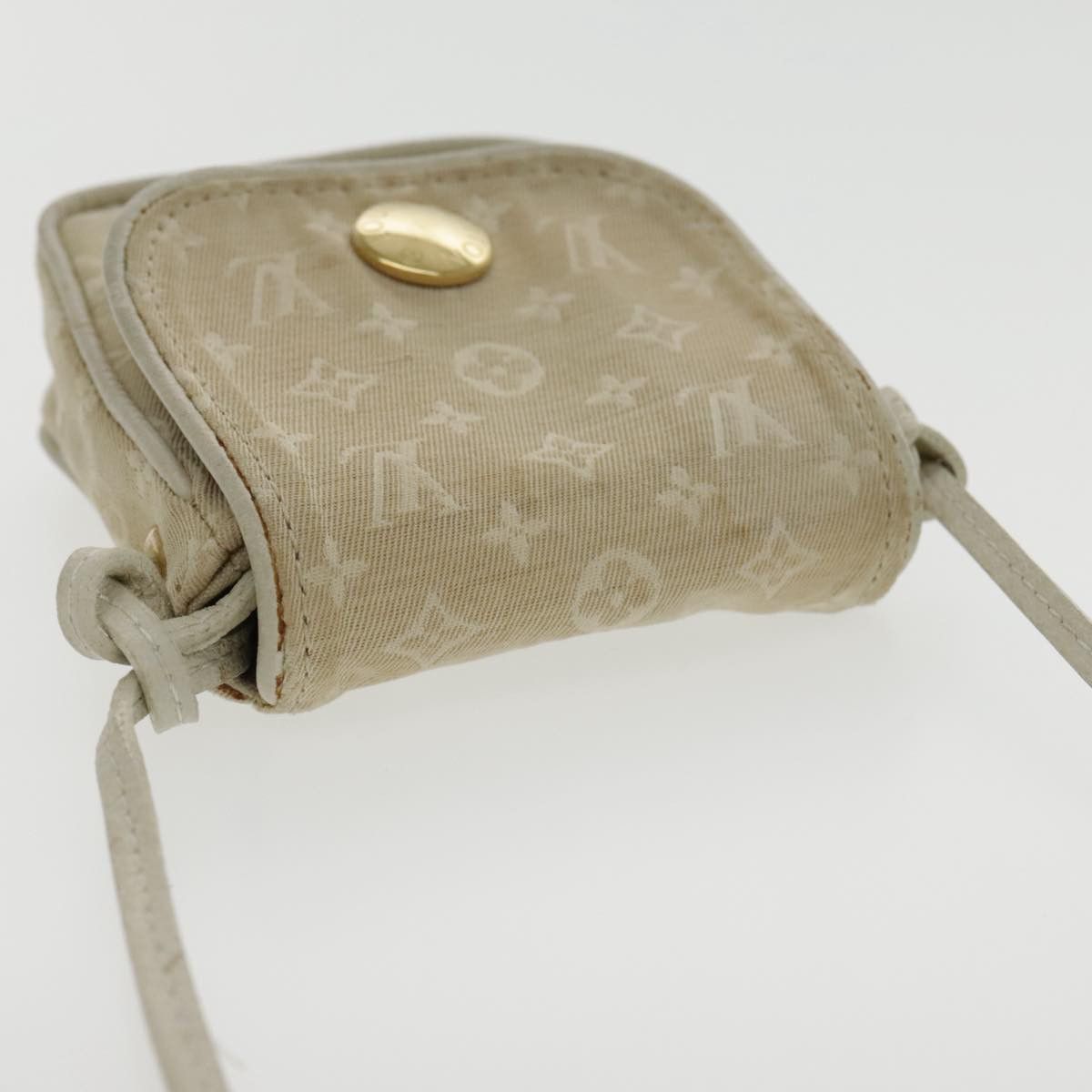 Louis Vuitton Mini Lin Beige Canvas Shoulder Bag (Pre-Owned) Size ONE SIZE - 16 Thumbnail