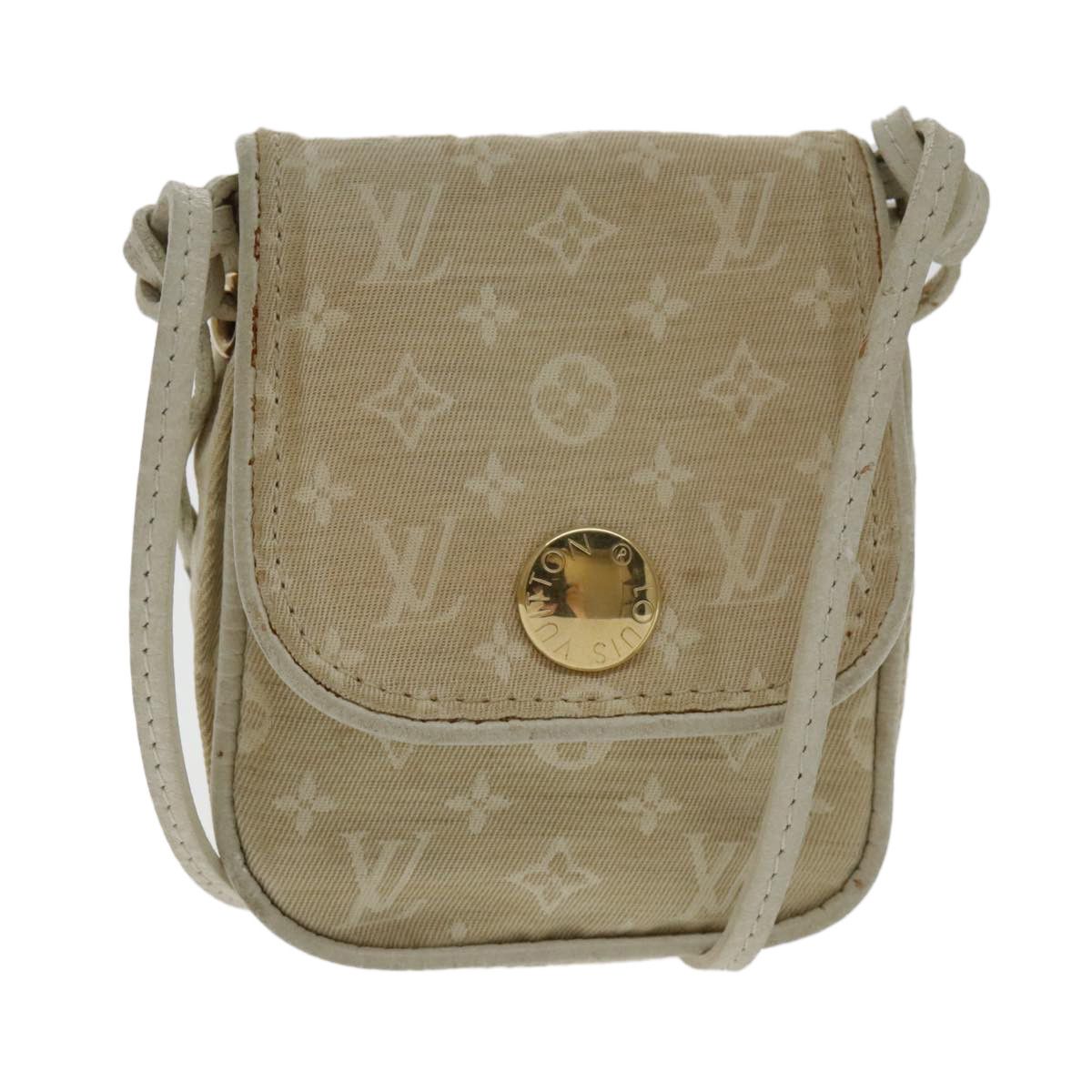 Louis Vuitton Mini Lin Beige Canvas Shoulder Bag (Pre-Owned) Size ONE SIZE - 17 Thumbnail