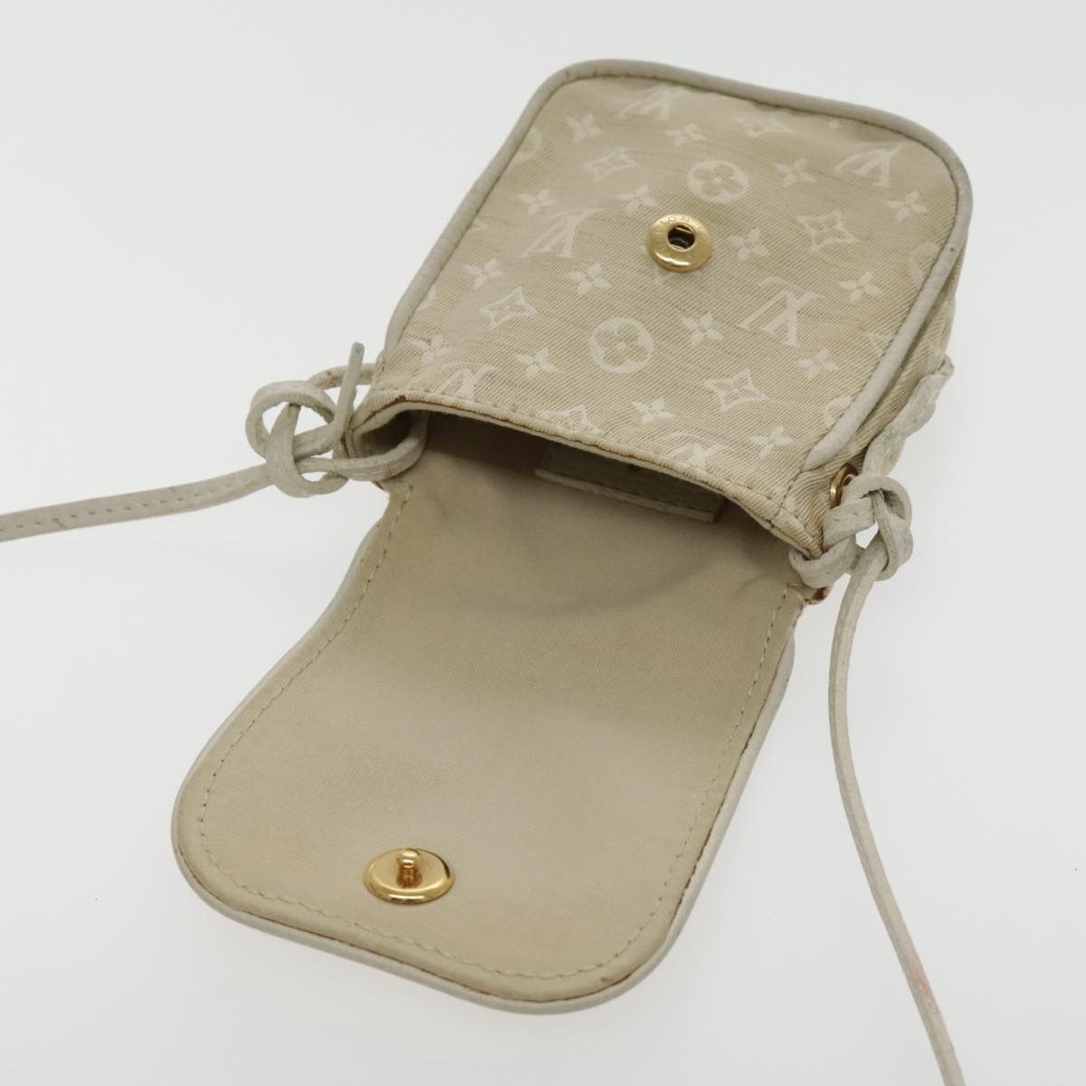 Louis Vuitton Mini Lin Beige Canvas Shoulder Bag (Pre-Owned) Size ONE SIZE - 20 Thumbnail