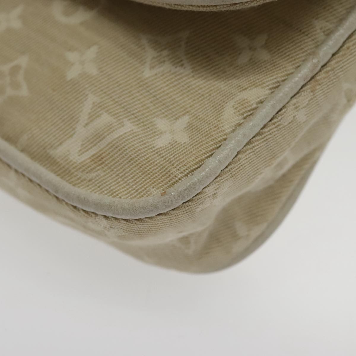 Louis Vuitton Mini Lin Beige Canvas Shoulder Bag (Pre-Owned) Size ONE SIZE - 7 Thumbnail