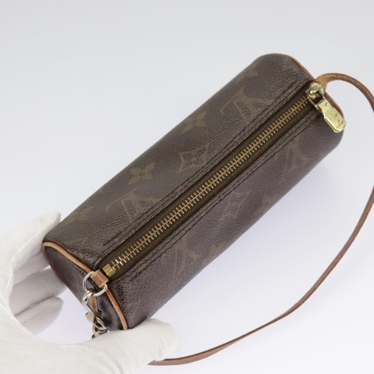 Louis Vuitton Papillon Brown Canvas Clutch Bag (Pre-Owned) Size ONE SIZE - 6 Thumbnail