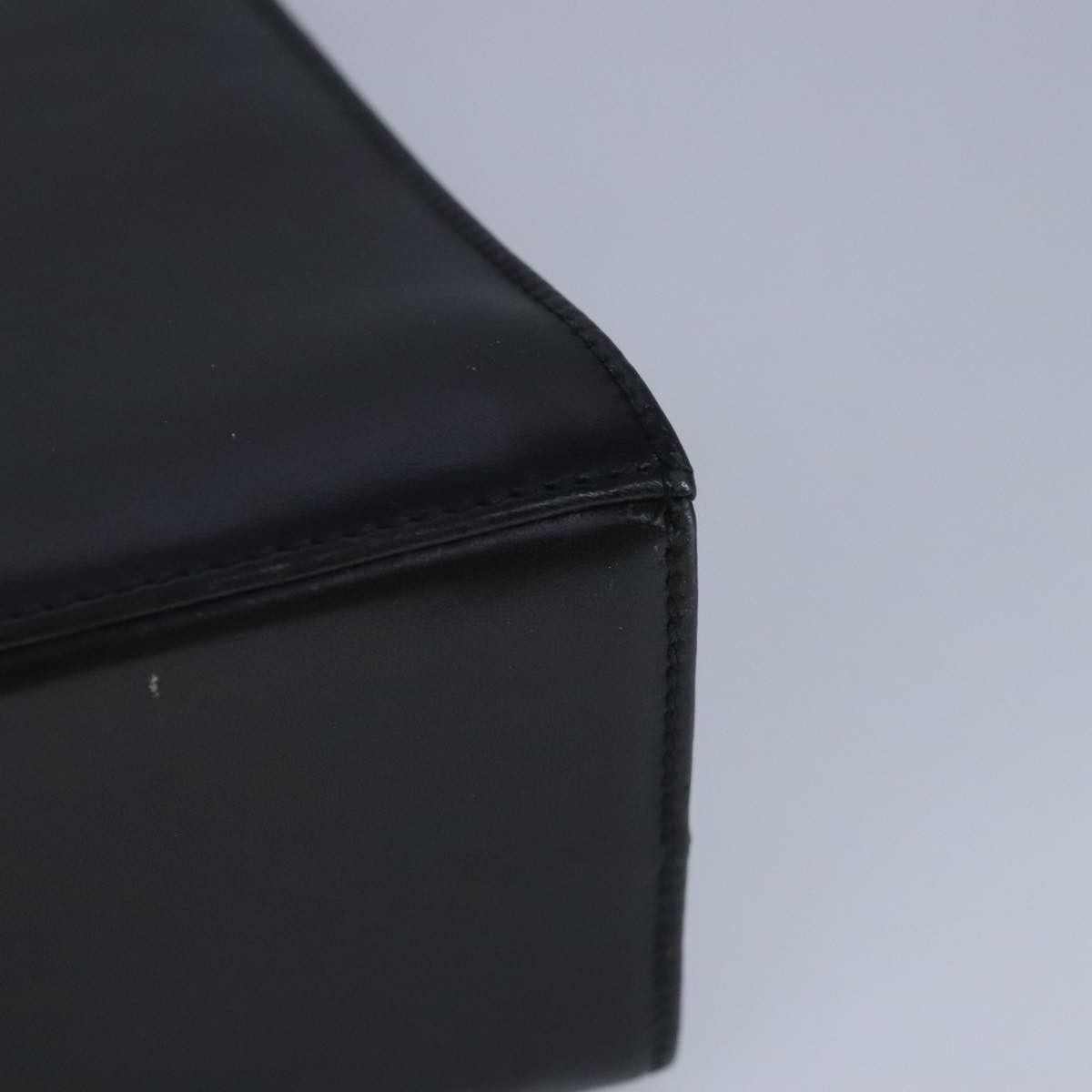 Salvatore Ferragamo Gancini Black Leather Handbag (Pre-Owned) Size ONE SIZE - 13 Thumbnail