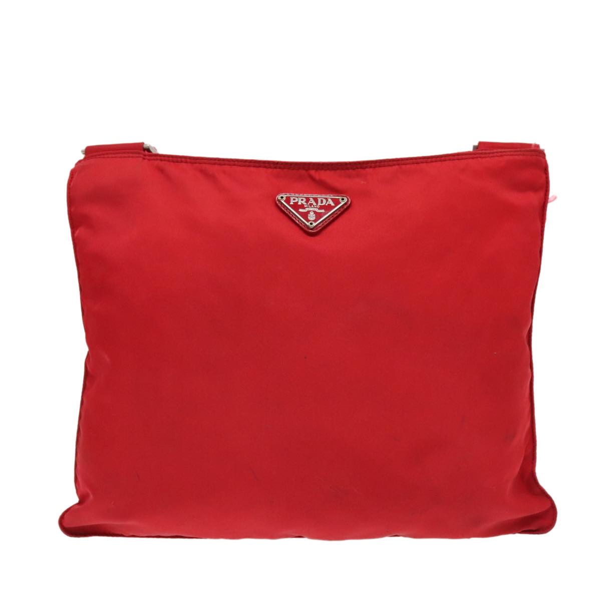 Prada Re-Nylon Red Synthetic Shoulder Bag (Pre-Owned) Size ONE SIZE - 19 Thumbnail