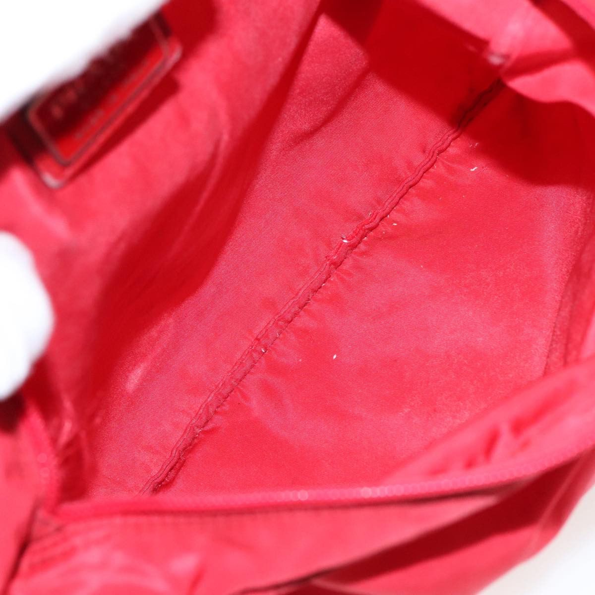Prada Re-Nylon Red Synthetic Shoulder Bag (Pre-Owned) Size ONE SIZE - 14 Thumbnail