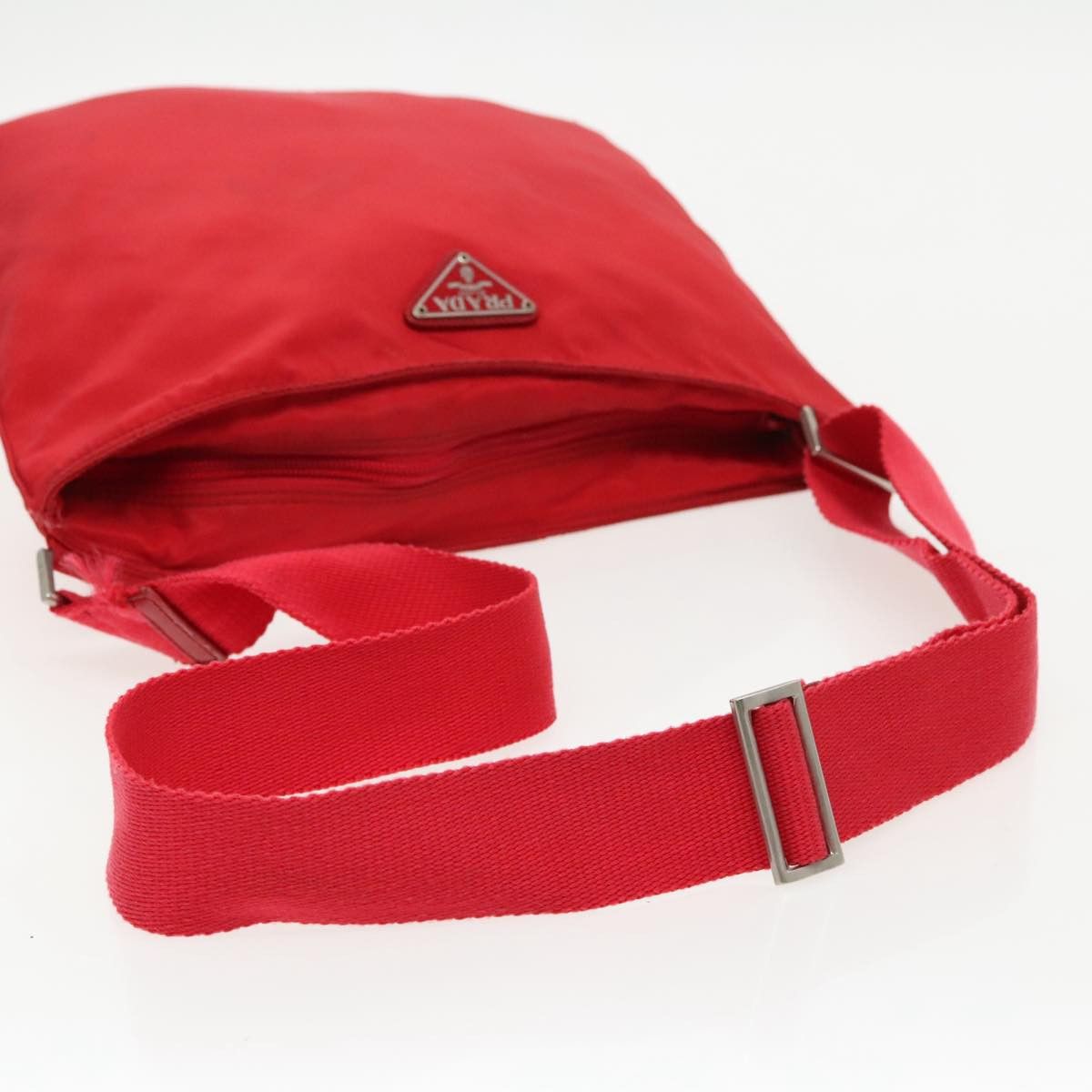 Prada Re-Nylon Red Synthetic Shoulder Bag (Pre-Owned) Size ONE SIZE - 5 Thumbnail