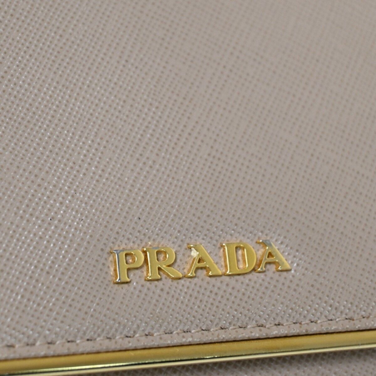 Prada Saffiano Beige Leather Wallet (Pre-Owned) Size ONE SIZE - 15 Thumbnail