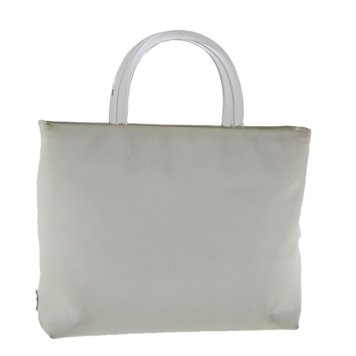 Prada White Synthetic Handbag (Pre-Owned) Size ONE SIZE - 17 Thumbnail