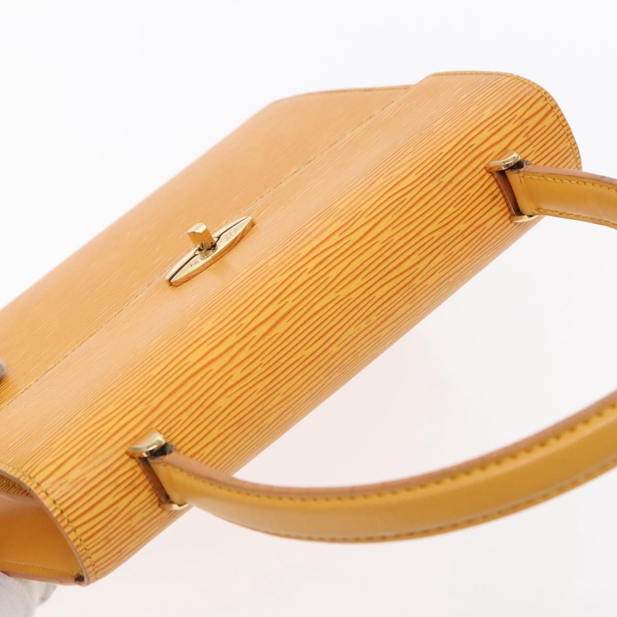 Louis Vuitton Malesherbes Yellow Leather Handbag (Pre-Owned) Size ONE SIZE - 16 Thumbnail