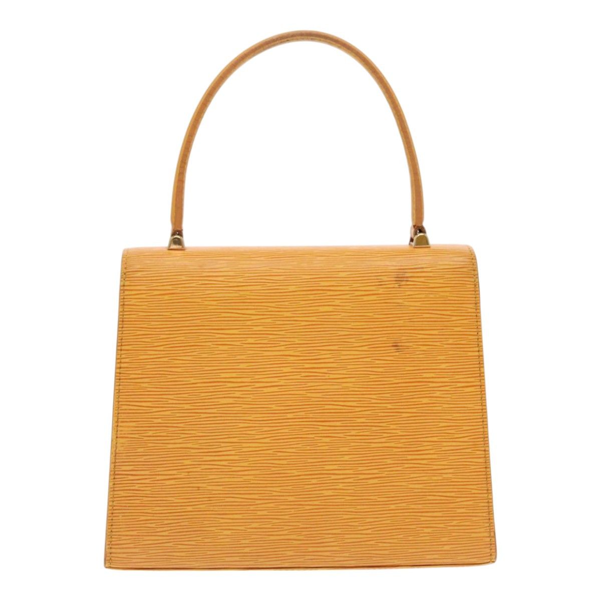 Louis Vuitton Malesherbes Yellow Leather Handbag (Pre-Owned) Size ONE SIZE - 2 Thumbnail