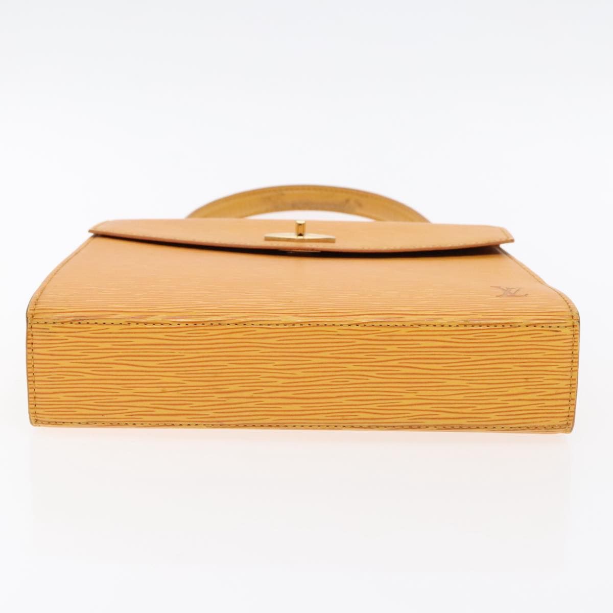 Louis Vuitton Malesherbes Yellow Leather Handbag (Pre-Owned) Size ONE SIZE - 18 Thumbnail