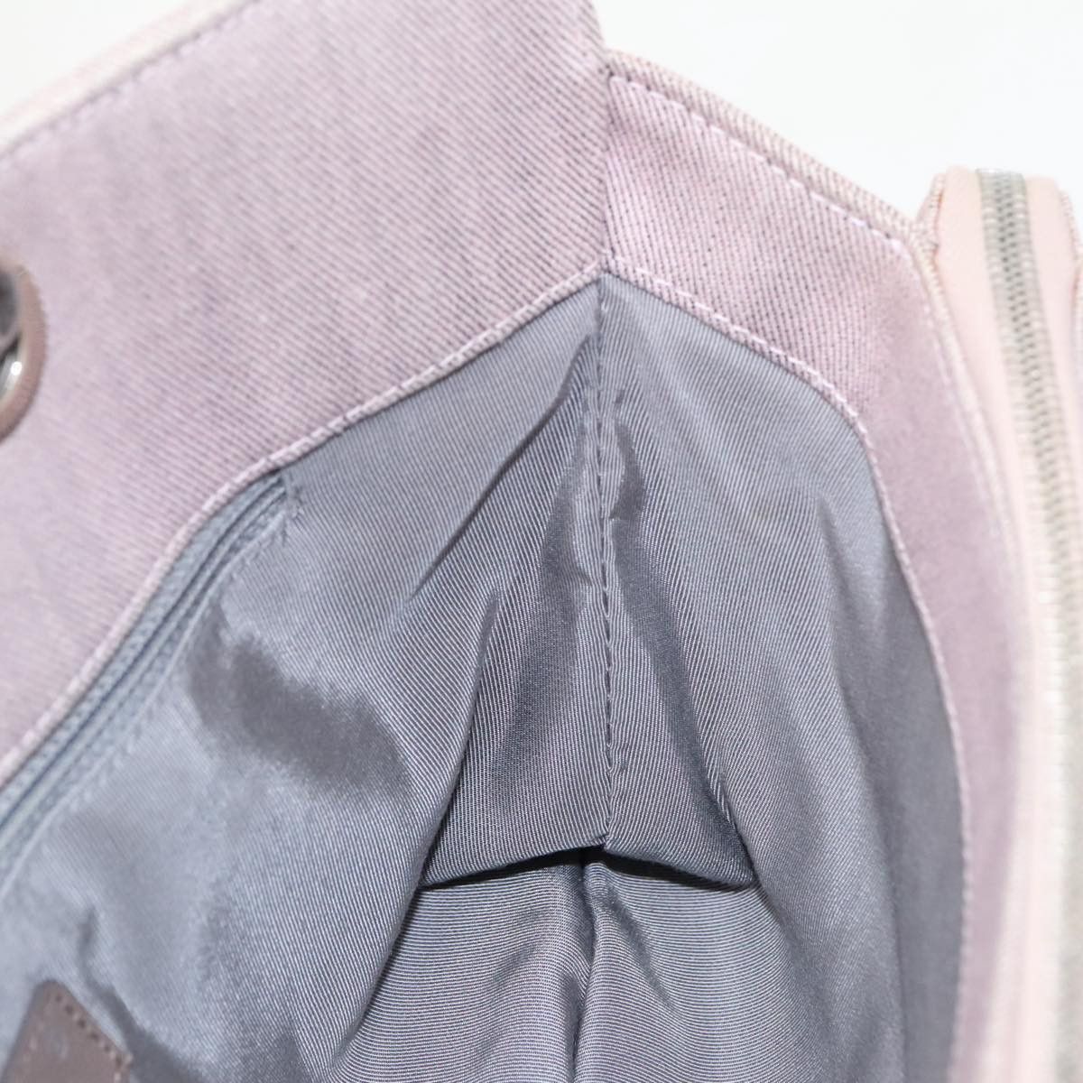 Chanel Pink Canvas Handbag (Pre-Owned) Size ONE SIZE - 19 Thumbnail