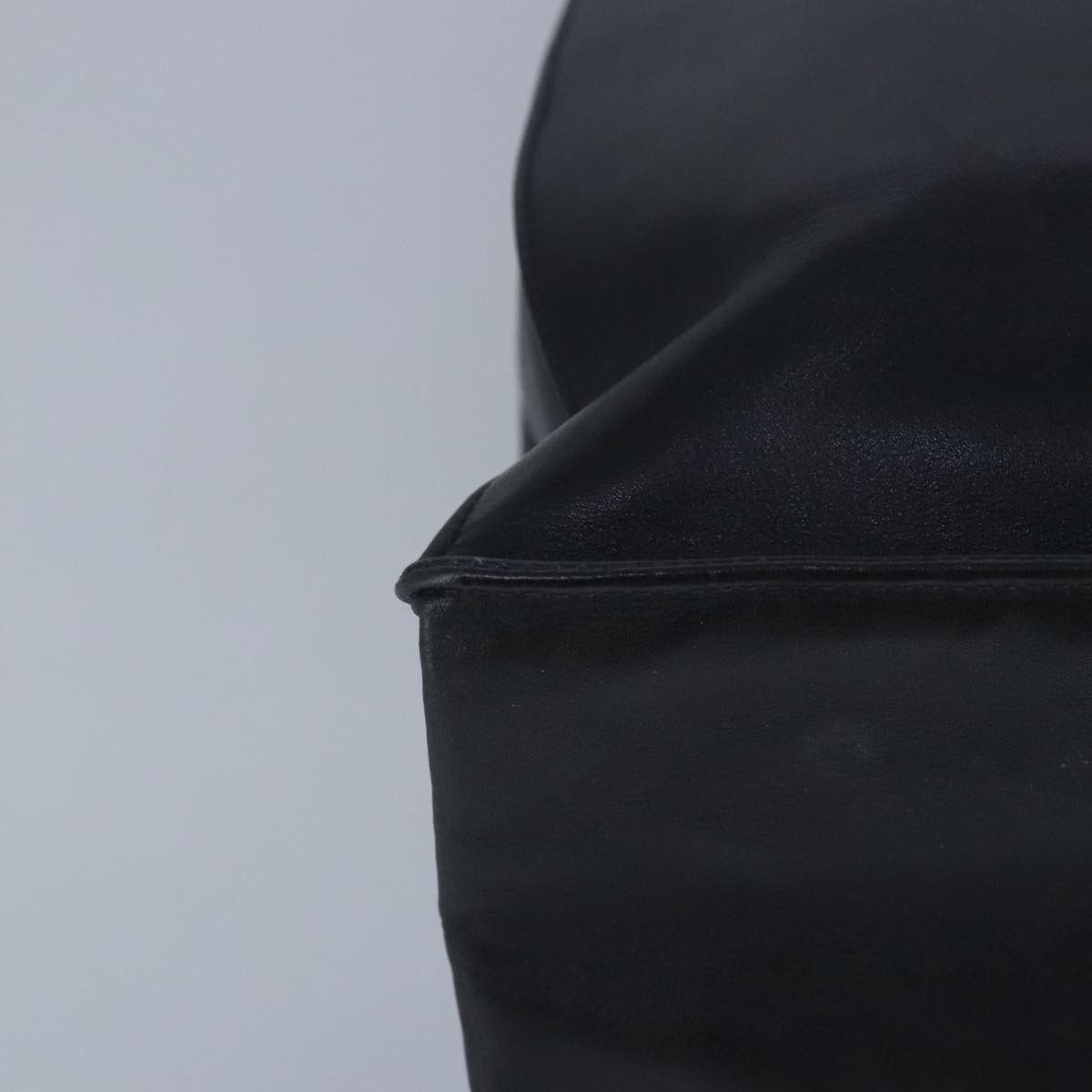 Chanel Coco Mark Black Leather Tote Bag (Pre-Owned) Size ONE SIZE - 12 Thumbnail