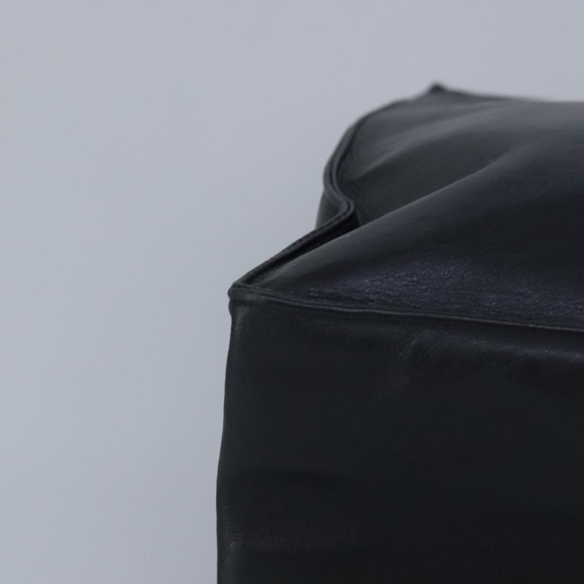 Chanel Coco Mark Black Leather Tote Bag (Pre-Owned) Size ONE SIZE - 10 Thumbnail