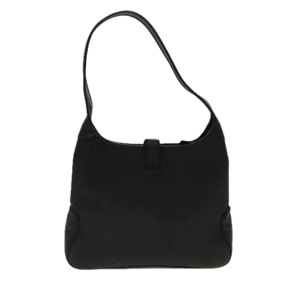Salvatore Ferragamo Black Leather Shoulder Bag (Pre-Owned) Size ONE SIZE - 2 Thumbnail