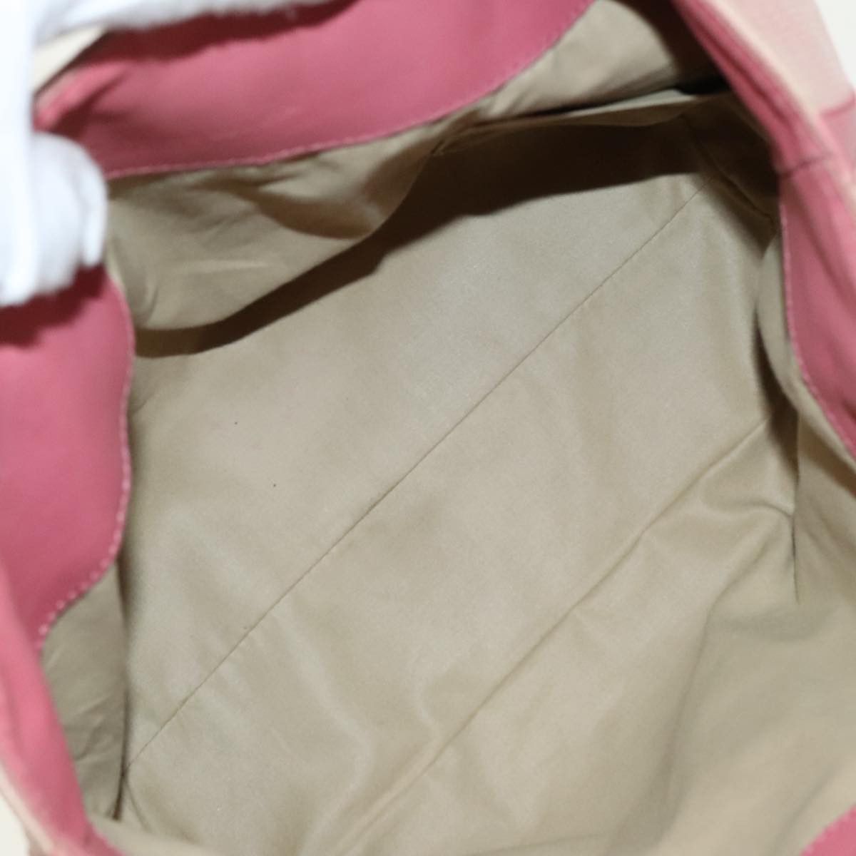 Bottega Veneta Pink Canvas Handbag (Pre-Owned) Size ONE SIZE - 12 Thumbnail