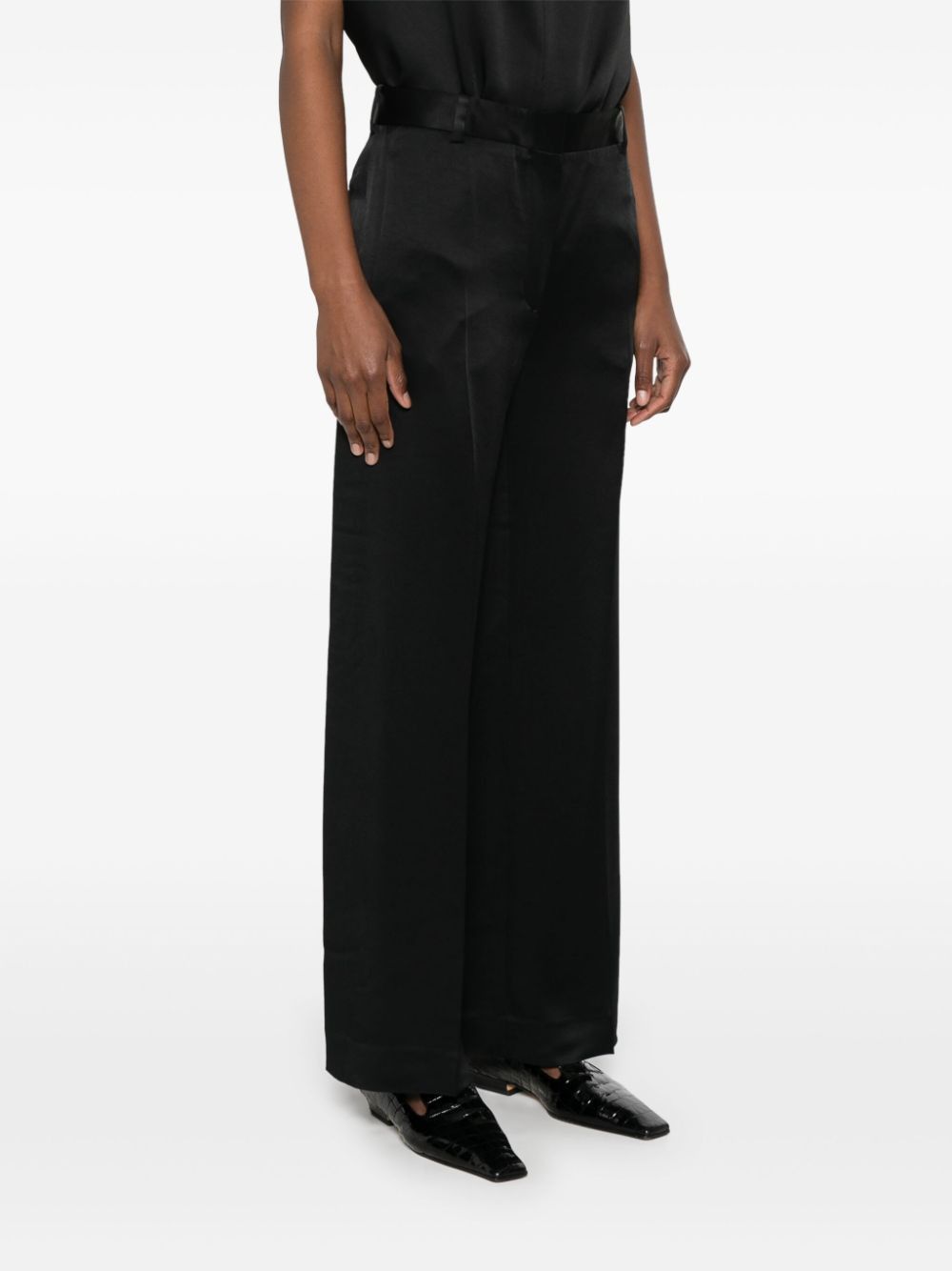 Toteme WIDE-LEG TROUSERS Size 32" / US 10 / IT 46 - 5 Thumbnail