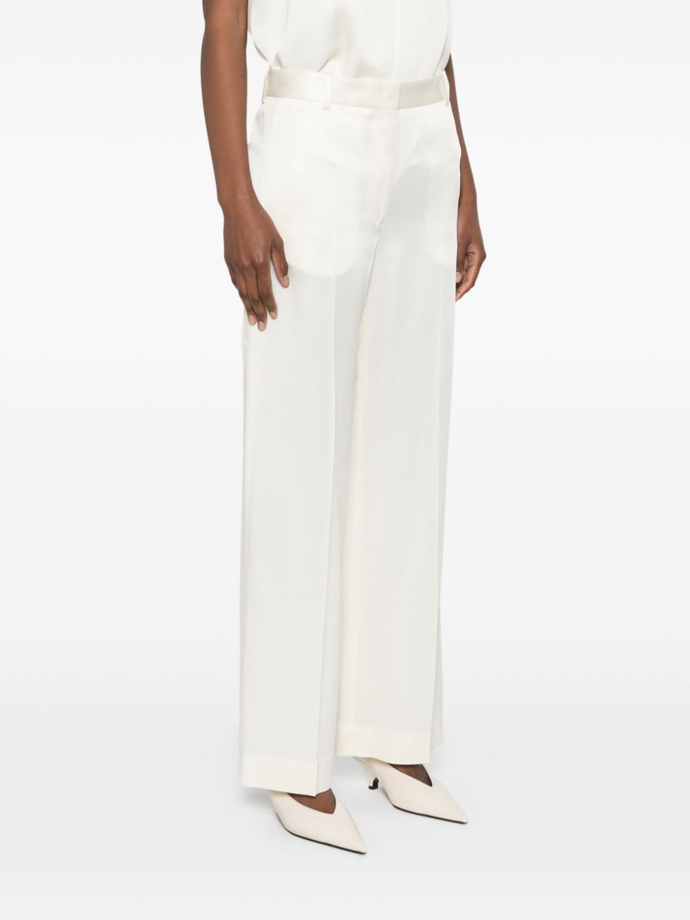 Toteme WIDE-LEG TROUSERS Size 32" / US 10 / IT 46 - 4 Thumbnail