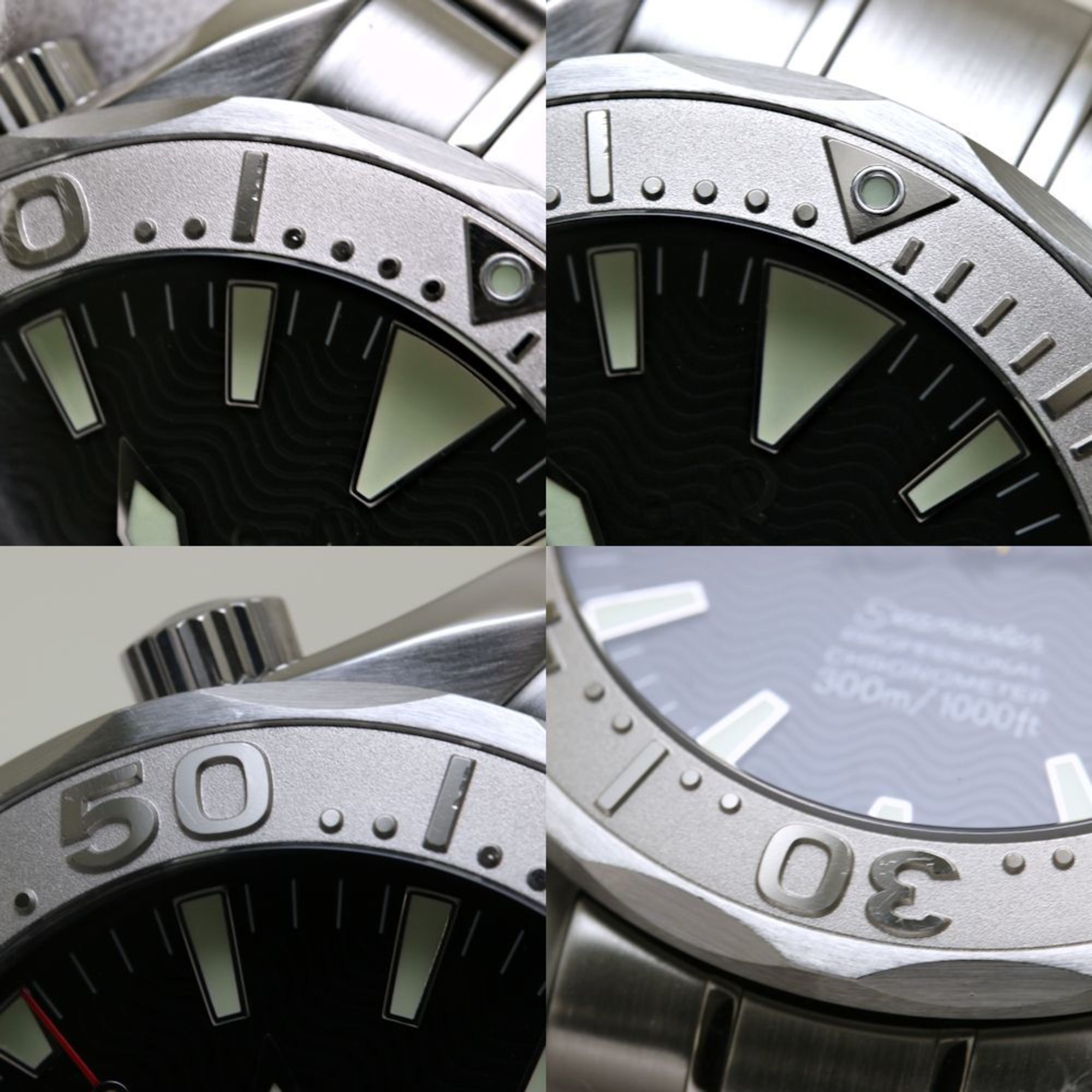 Omega OMEGA Seamaster 300m 2230.50.00 Stainless Steel x K18WG White Gold Men's 39696 Size ONE SIZE - 7 Thumbnail
